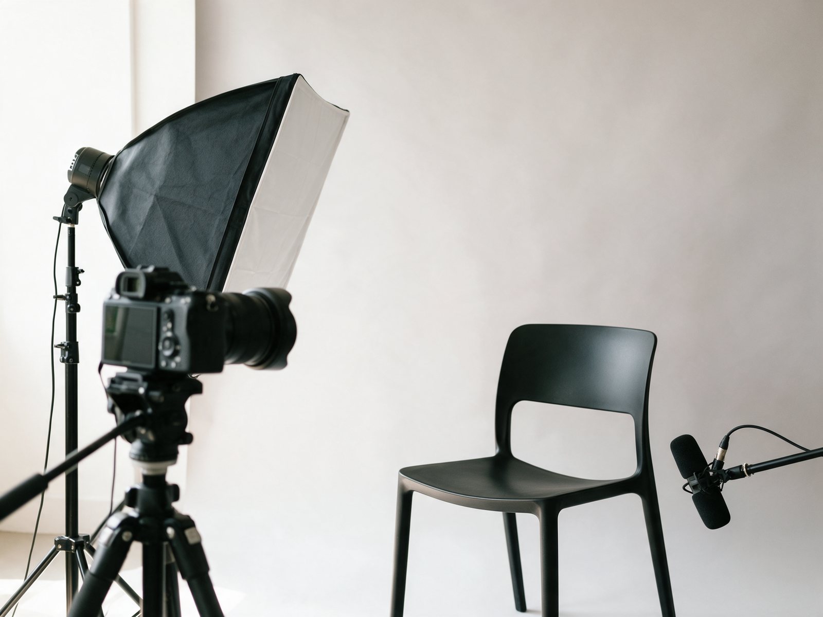 Studio-Setup für YouTube-Produktionen